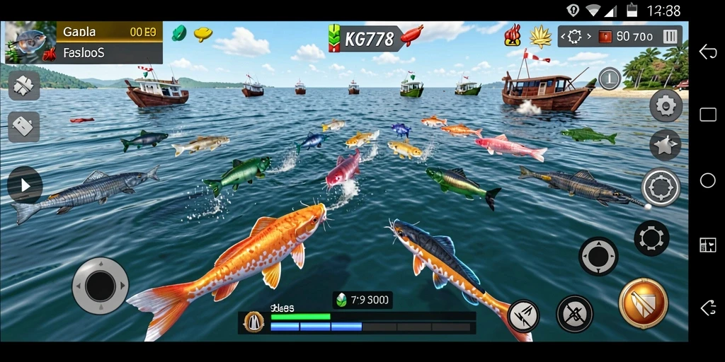 Tampak menariknya gameplay Tembak Ikan di KG778.