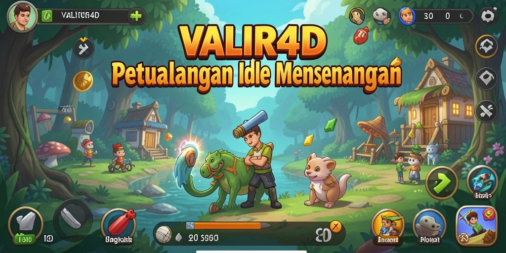 Gameplay VALIR4D yang menakjubkan dan menenangkan.