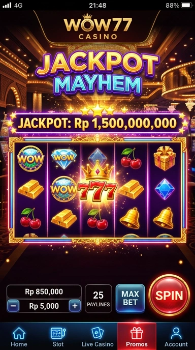 Proses pengunduhan aplikasi di wow77 yang cepat dan aman.